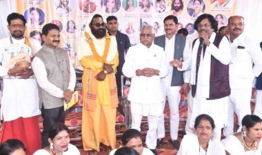 महिला पंथी की पुरोधा स्व. अमृता बारले को याद करते हुए अहिवारा विधायक कोर्सेवाडा ने कहा-महिला पंथी को स्थापित करने में इनका योगदान अतुलनीय रहा है