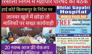 रिसाली भिलाई: सड़क पर मवेशी छोड़ने वाले मालिकों के खिलाफ निगम ने सख्त नियम बनाए